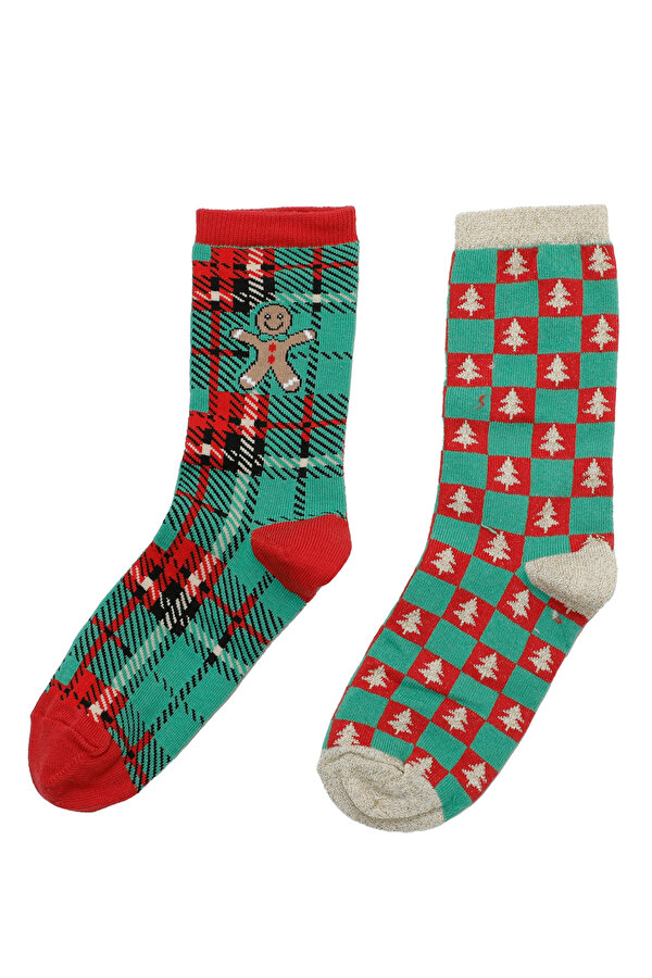 GINGER 2 LI SKT-W 3PR GREEN MULTI Woman 176