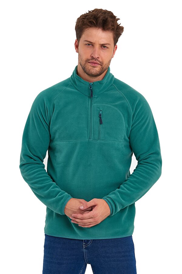 Mikro Polar Dik yaka Sweatshirt RD24KE056015