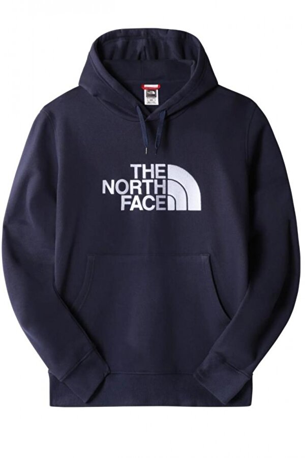 Drew Peak Pullover Hoodie Kapüşonlu Erkek Sweatshirt Lacivert NF00AHJY8K21FV1