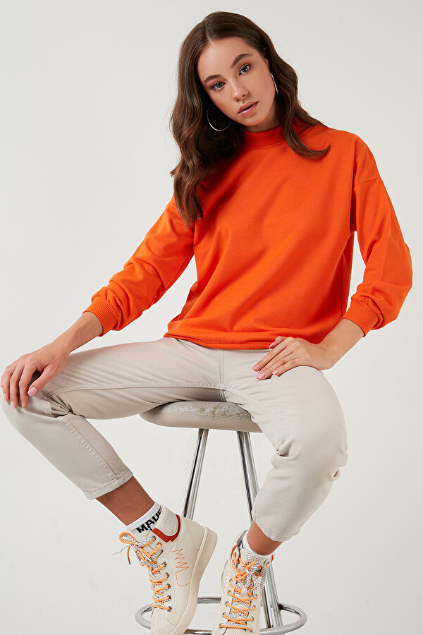 Bayan Sweat 5863323 ORANJ