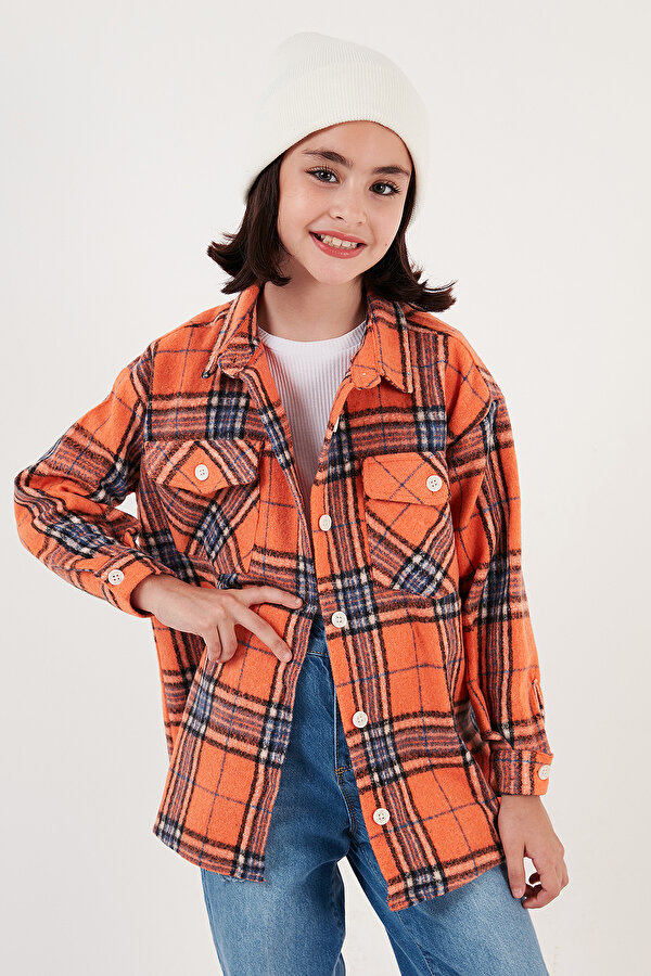 Kız Çocuk Gömlek CF24W81783 ORANGE