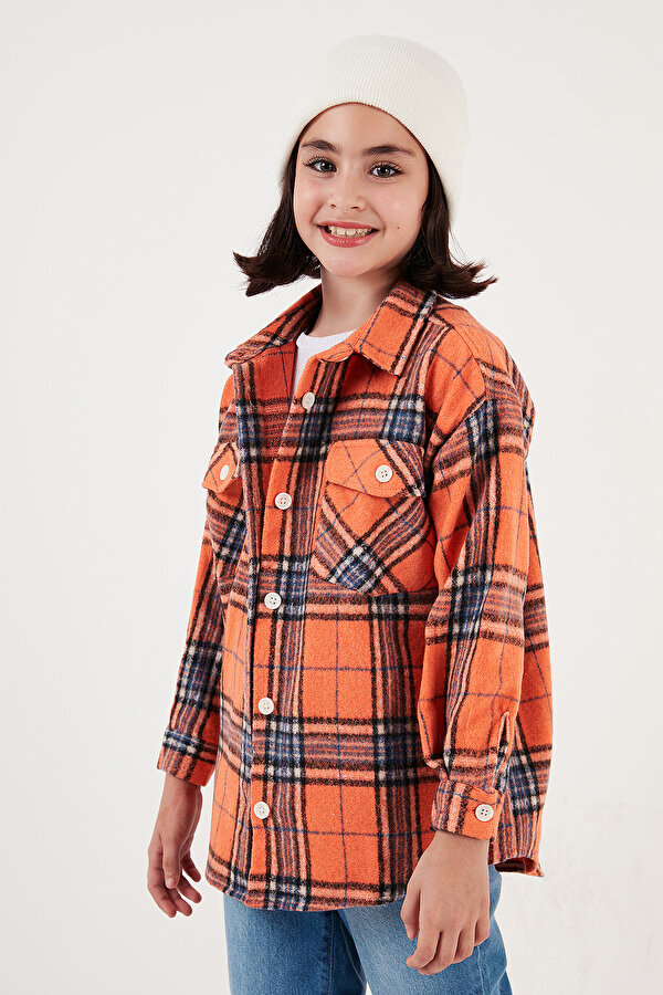 Kız Çocuk Gömlek CF24W81783 ORANGE