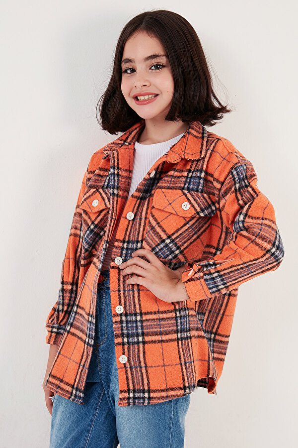 Kız Çocuk Gömlek CF24W81783 ORANGE