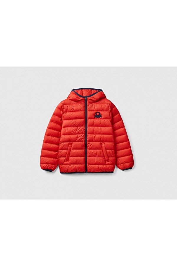 BNT-BENETTON 2TWDCN025 Erkek Çocuk Mont