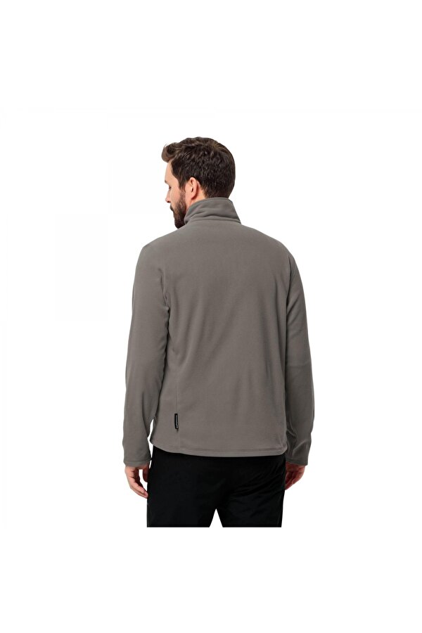 Jack Wolfskın 1711451 Taunus Fz M Gri Erkek Polar