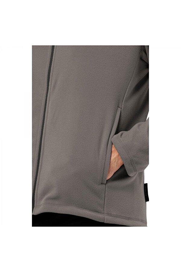 Jack Wolfskın 1711451 Taunus Fz M Gri Erkek Polar