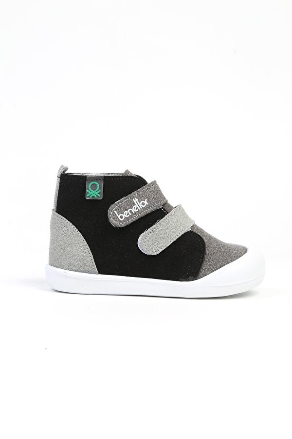 ® | BN-31182 - 3610 Siyah Gri - Çocuk Spor Ayakkabı