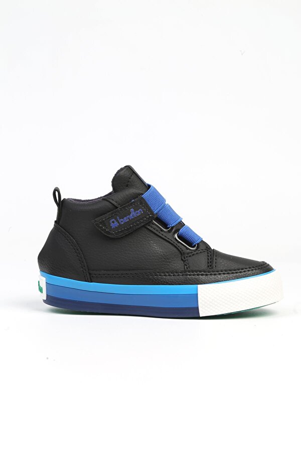 ® | BN-31143 - 3394 Siyah Mavi - Çocuk Spor Ayakkabı