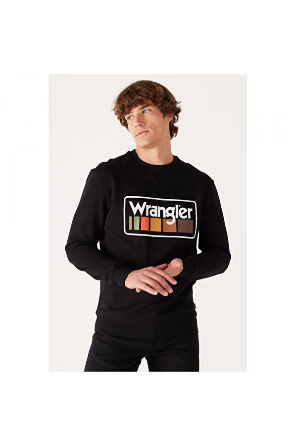 Erkek Bisiklet Yaka Sweatshirt