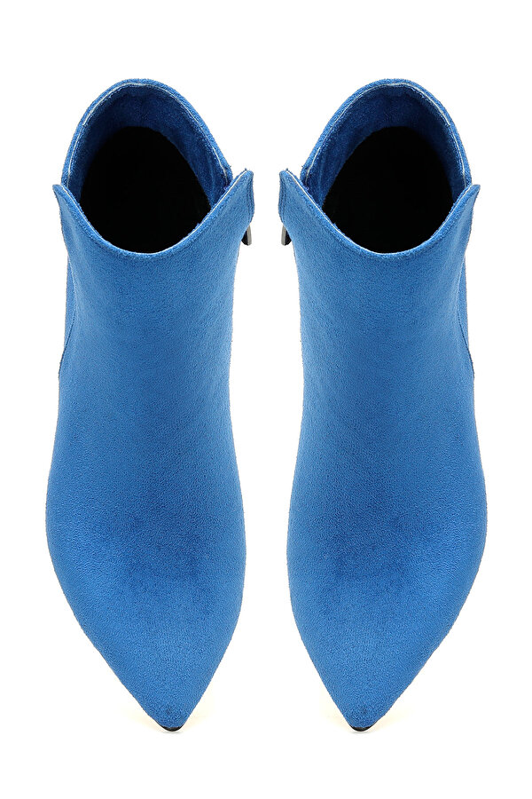 CYRUS 3PR Mavi Kadın Topuklu Bot