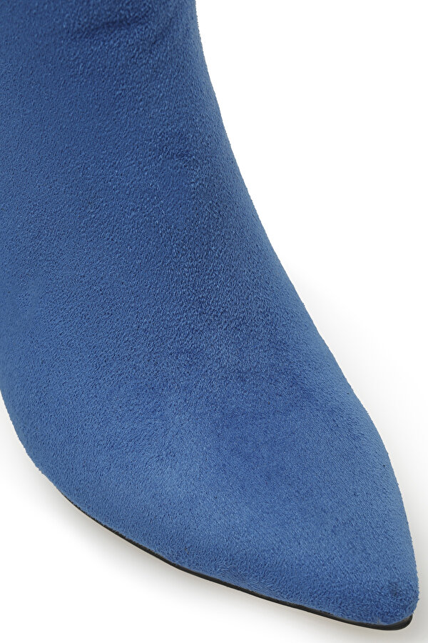 CYRUS 3PR Mavi Kadın Topuklu Bot