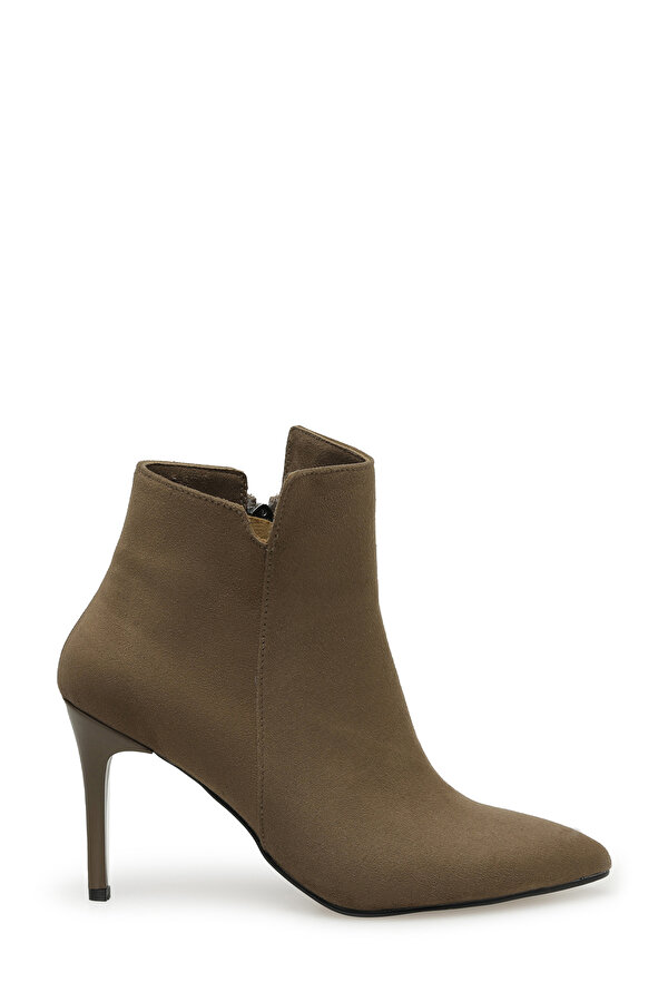 CYRUS 3PR Bej Kadın Topuklu Bot