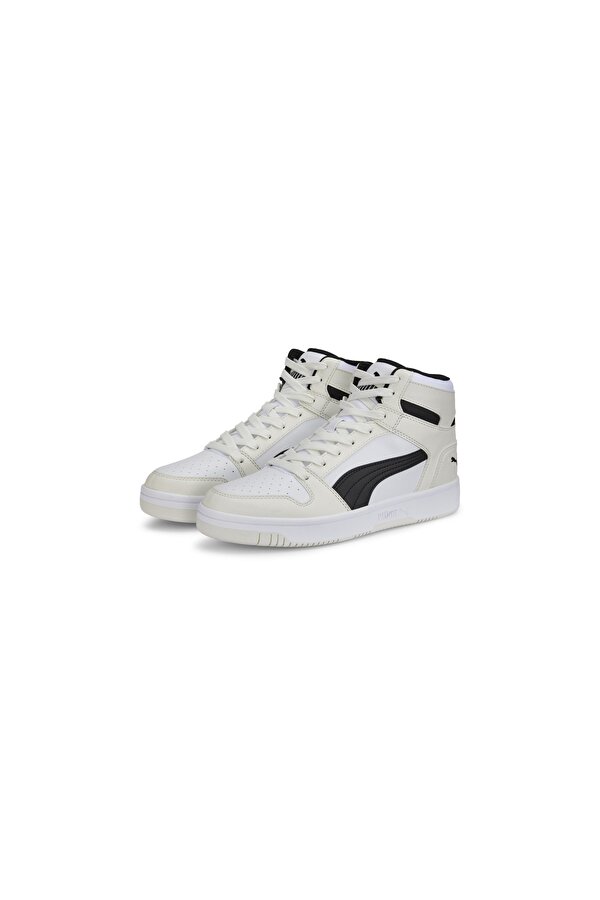 Rebound Layup Unisex Beyaz Spor Ayakkabı (369573-30)