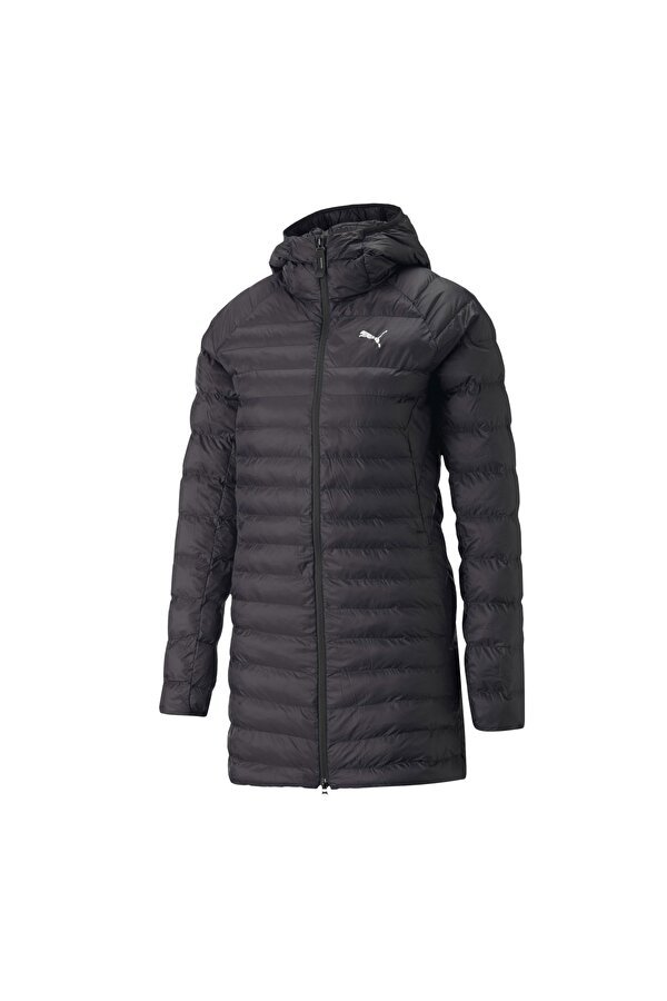 Packlite Primaloft Long Hooded Kadın Siyah Mont (849406-01)