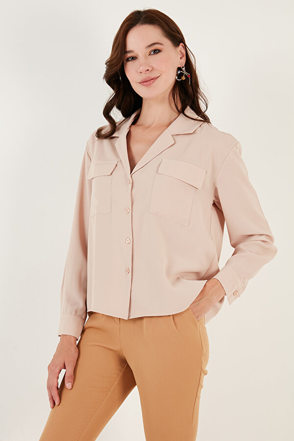 Bayan Gömlek 611GO00016 TAŞ