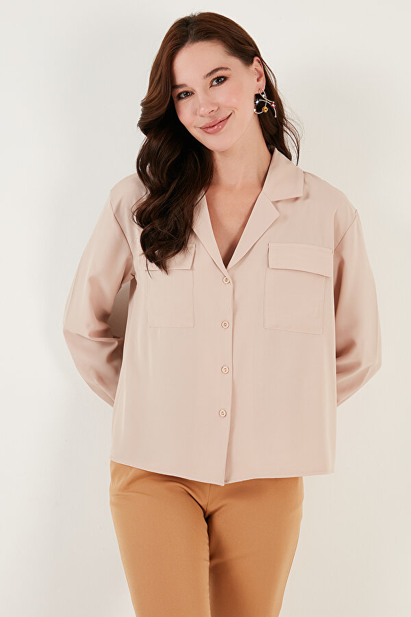 Bayan Gömlek 611GO00016 TAŞ