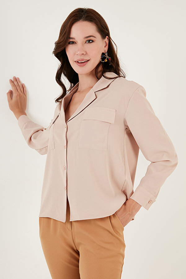 Bayan Gömlek 611GO00016 TAŞ