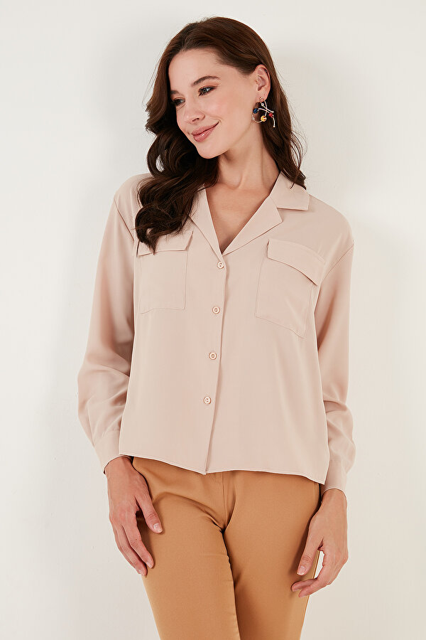 Bayan Gömlek 611GO00016 TAŞ