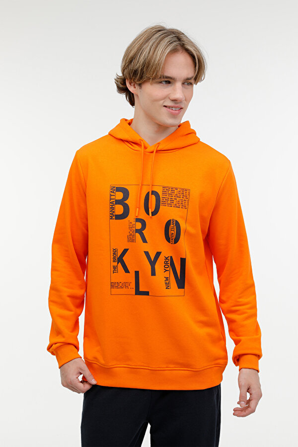 ML BROOKLYN 17BRKLYN 3PR Turuncu Erkek Sweatshirt