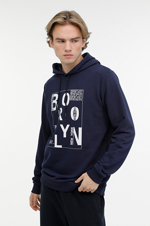 ML BROOKLYN 17BRKLYN 3PR Lacivert Erkek Sweatshirt