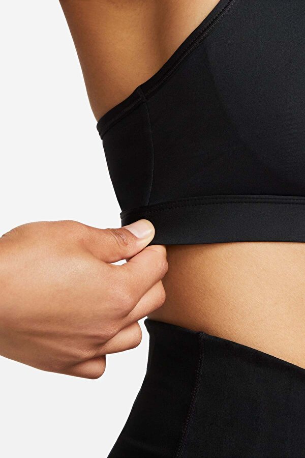 W NK SWSH MED SPT BRA BLACK Woman 297