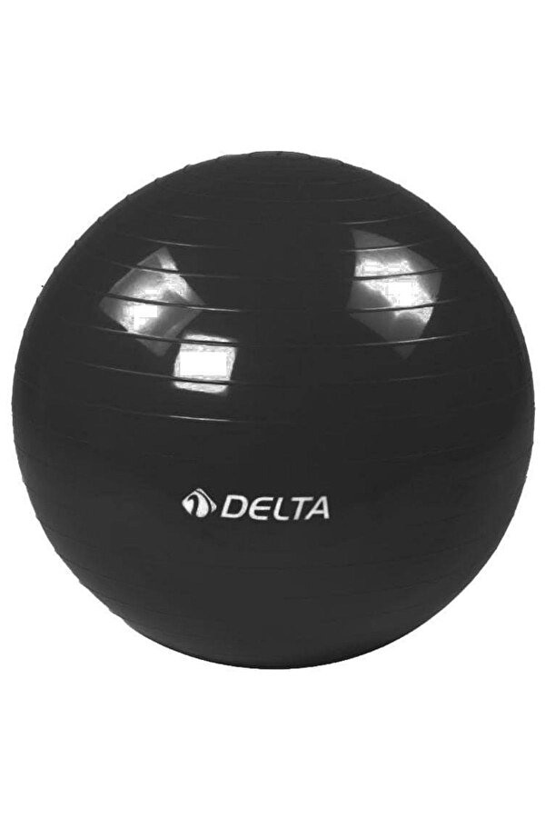 85 cm Dura-Strong Deluxe Siyah Pilates Topu (Pompasız)