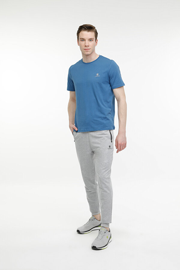 M-CT107 BASIC JOGGER 4FX GRAY MELANGE Man 063
