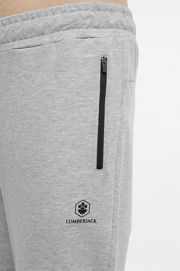 M-CT107 BASIC JOGGER 4FX GRAY MELANGE Man 063