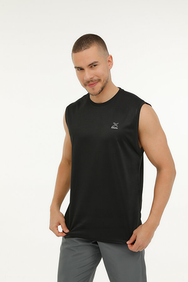 M-SN227 TANK TOP 4FX Siyah Erkek Atlet