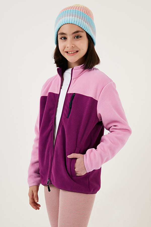Unisex Çocuk Polar 5905001 Şeker Pembe-Mor
