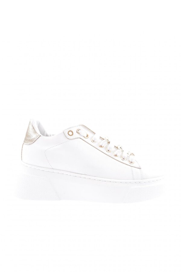 Es862-23Y Kadin Kalin Taban Aksesuarli Sneakers Ayakkabi