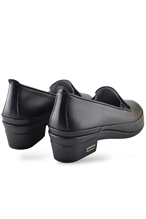 35T8 Ortopedik Taban İçi Dışı Hakiki Deri Kadın Ayakkabı Topuklu Kadın Deri Ayakkabı