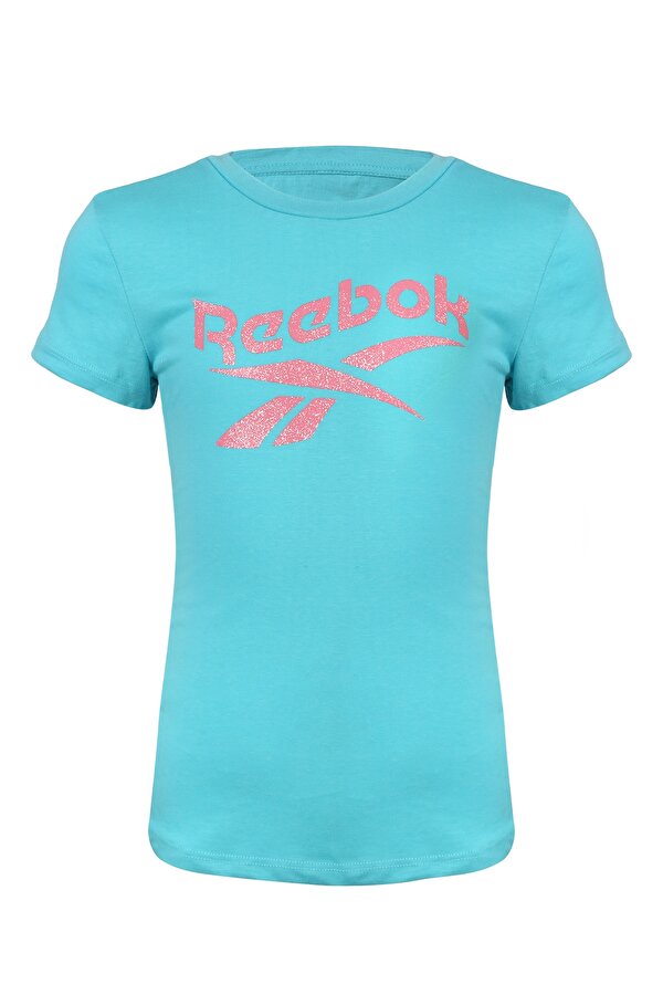 BIG  WAVY TEE Mavi Kız Çocuk Kısa Kol T-Shirt
