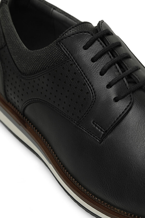 Jj-Stiller 9852-3 4Fx Черный Мужчина Повседневные На Шнуровке