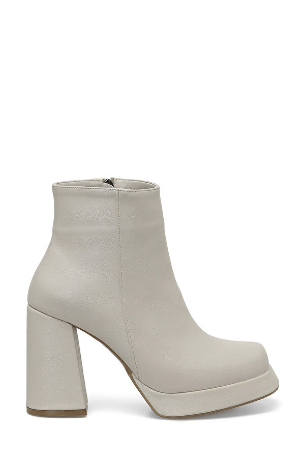 TASHA 3PR Bej Kadın Topuklu Bot