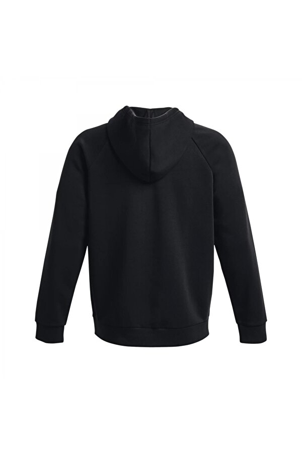 1379767 Ua Rival Fleece Fz Hoodie Siyah Erkek Ceket