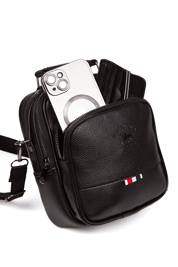 Erkek Siyah El Ve Omuz Çanta