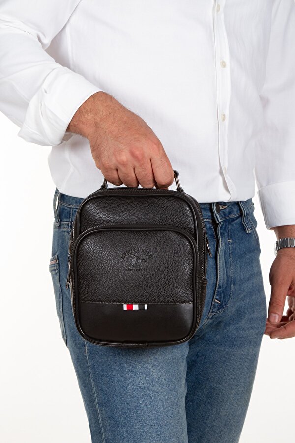 Erkek Siyah El Ve Omuz Çanta