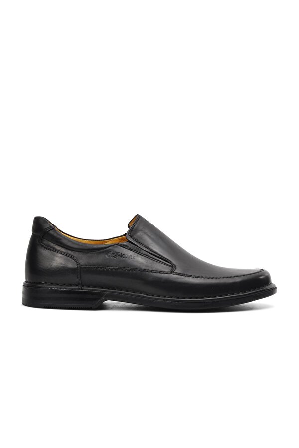 Dr. Flexer 061603 Siyah Hakiki Deri Erkek Slip On Ayakkabı