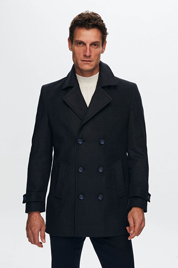 Ds Damat Lacivert Palto