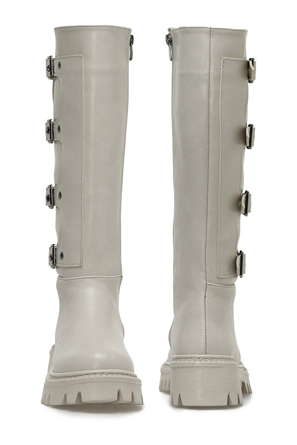 EMERY 3PR Bej Kadın Çizme