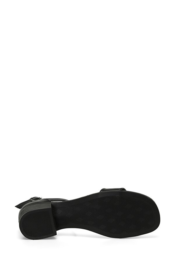 24S-097 4FX Siyah Kadın Topuklu Sandalet