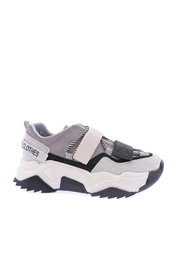 65140-22Y KADIN MEGA KALIN TABAN SİMLİ CIRTLI SNEAKERS AYAKKABI