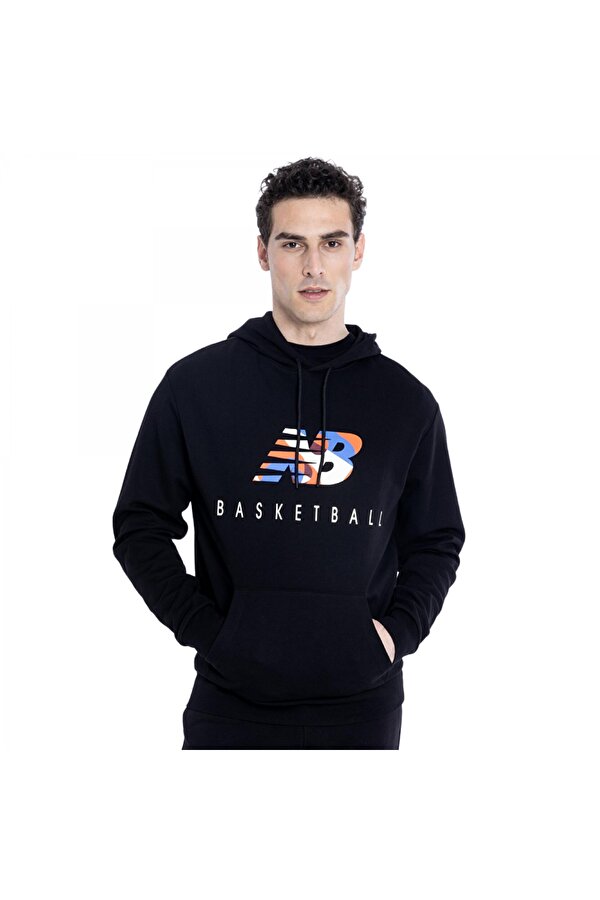 Mnh1361 Nb Man Lifestyle Hoodie Siyah Erkek Sweatshirt