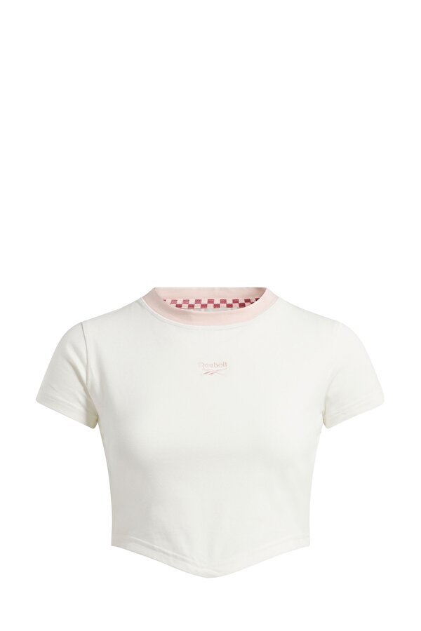 CL Y2K BABY TEE ECRU Woman 054