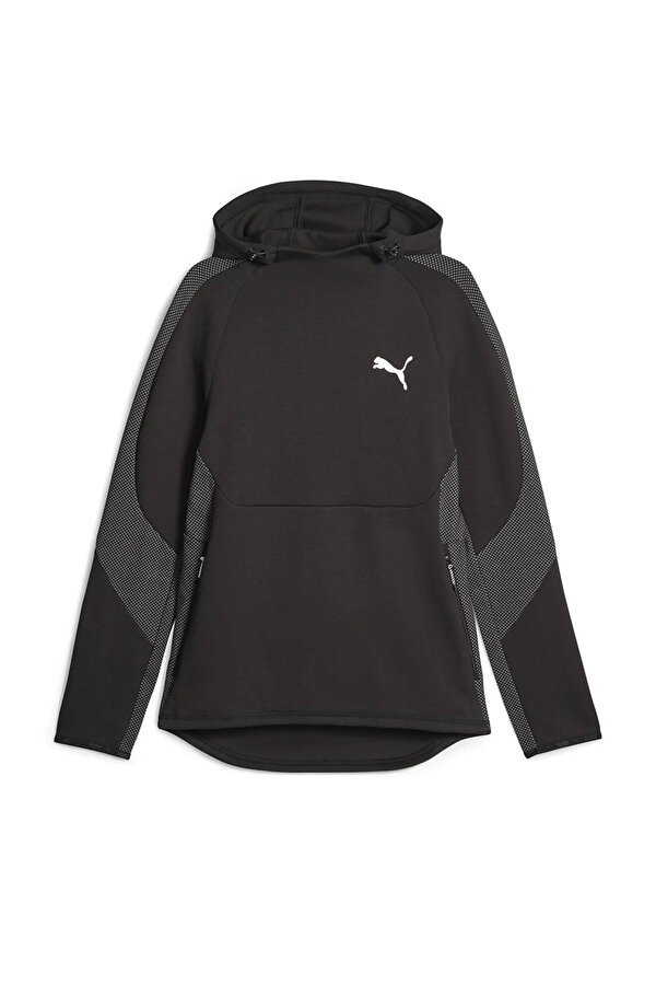 EVOSTRIPE Hoodie DK  BLACK Man 060