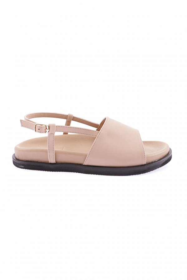 3015-23Y Kadin Kalin Bantli Sandalet