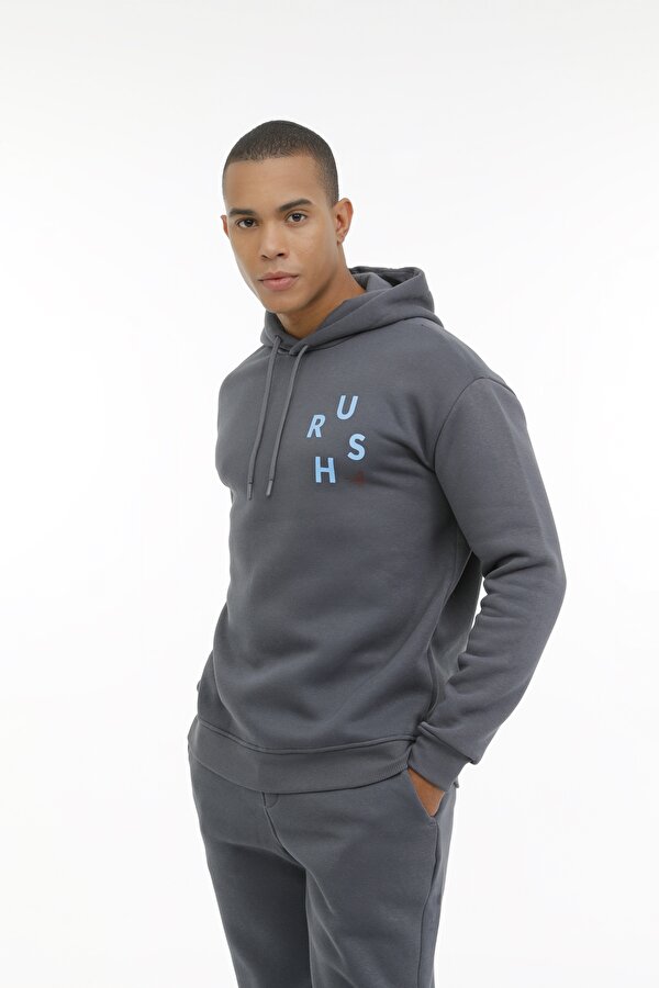 ME LAMPEY 17BA-K01 3PR Gri Erkek Sweatshirt
