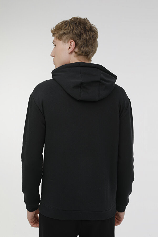 M-SN04 BASIC HOODIE 3PR BLACK Man 449