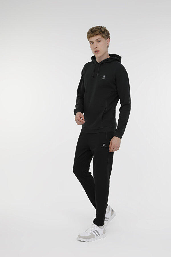 M-SN04 BASIC HOODIE 3PR BLACK Man 449